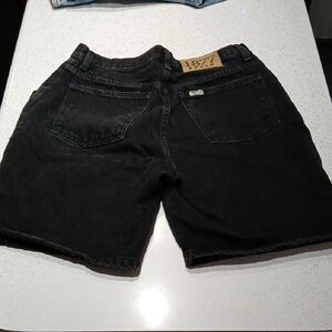 Bachrach Black Denim Shorts